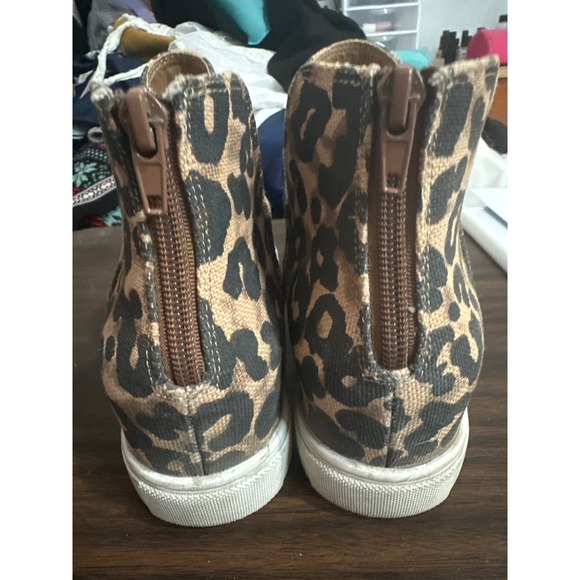 Women’s Steve Madden Claud Wedge Fabric Shoes Size 9M - Picture 4 of 6